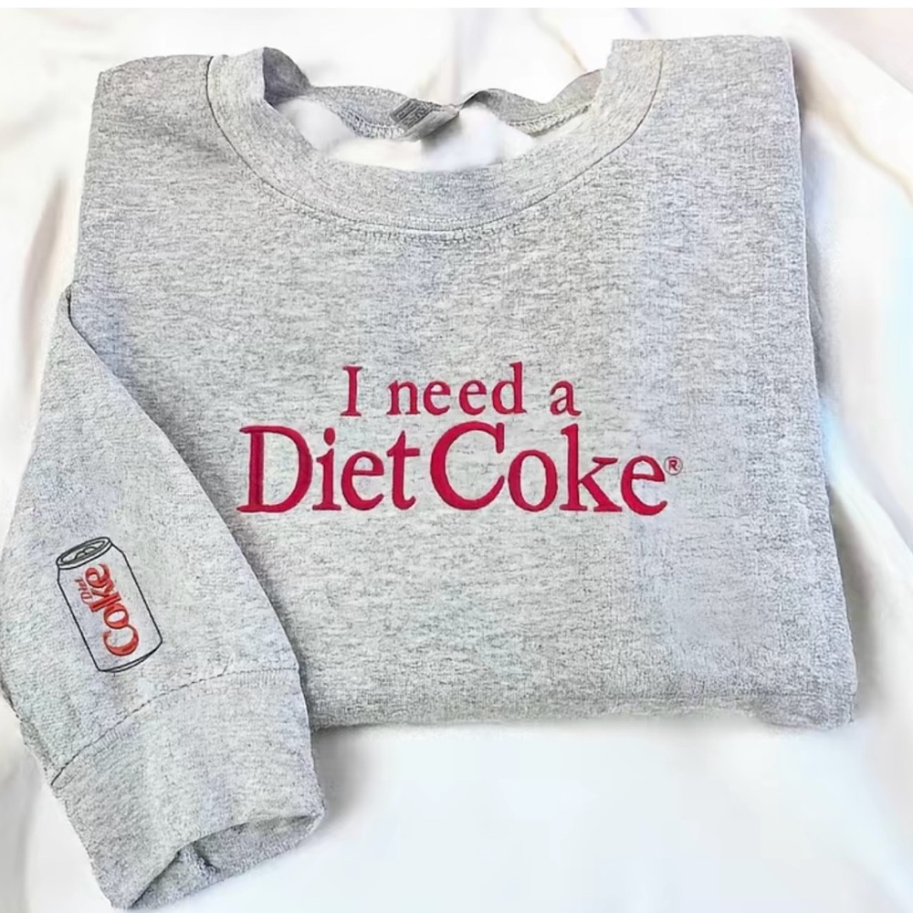 Gray Diet Coke Sweatshirt